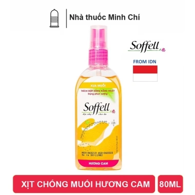 Xịt chống muỗi Soffell - Diệt muỗi nhanh, giảm giá 18% chỉ 55.000₫