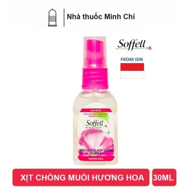 Xịt chống muỗi Soffell - Diệt muỗi nhanh, giảm giá 18% chỉ 55.000₫