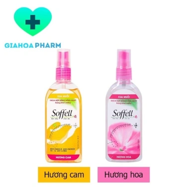 Xịt chống muỗi Soffell Phun sương 8h, hương hoa cam, xua đuổi, ngăn muỗi đốt - Giá 25.000 2