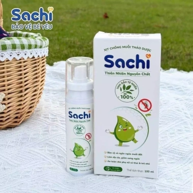 Xịt Chống Muỗi Thảo Dược Sachi Thiên Nhiên 100ml Dịu Da, An Toàn Bé Bà Bầu 125k 3