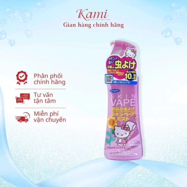Xịt Chống Muỗi và Côn Trùng Skin Vape Nhật Bản 200ml, Không Kích Ứng, 166.000 VNĐ 7