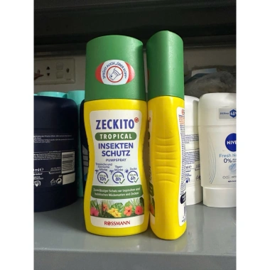 Xịt đốt Zeckito 100ml – Chống muỗi, côn trùng nhanh, an toàn, giá ưu đãi 170k
