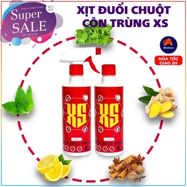 Xịt Đuổi Chuột Thảo Mộc XS 500ml Thái Lan Không Mùi - Đuổi Chuột Gián An Toàn Cho Gia Đình - 42.000₫