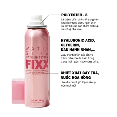 Xịt Khóa Nền So Natural All Day Tight 75ml - Giữ Nền Lâu Trôi, Cố Định Mặt Nạ, Giá chỉ 245.000 VND 3