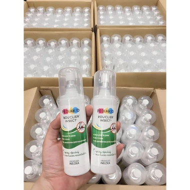 Xịt muỗi côn trùng Pediakid Bouclier Insect Spray Pháp - Bảo vệ da, giảm ngứa cho bé trên 3 tháng, giá 272.900₫