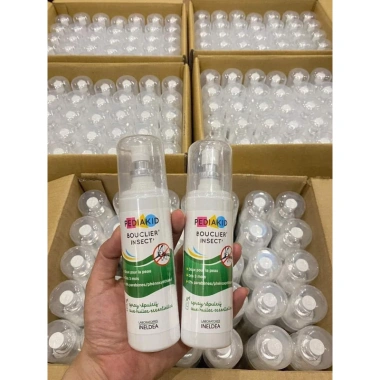 Xịt muỗi côn trùng Pediakid Bouclier Insect Spray Pháp - Bảo vệ da, giảm ngứa cho bé trên 3 tháng, giá 272.900₫