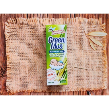 Xịt Muỗi Green Mos Lọ 100ml Thảo Dược An Toàn Cho Trẻ Em Từ 3 Tháng Giá 73.000đ 6