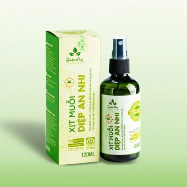 Xịt muỗi Sốt Xuất Huyết Diệp An Nhi 50ml - Xua đuổi muỗi Aedes, giảm ngứa, giảm giá 64.000₫ 9