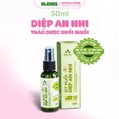Xịt muỗi Sốt Xuất Huyết Diệp An Nhi: đuổi muỗi Aedes, làm dịu vết đốt, chỉ 112k 7 Xịt muỗi Sốt Xuất Huyết Diệp An Nhi: đuổi muỗi Aedes, làm dịu vết đốt, chỉ 112k 7