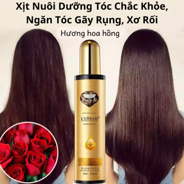 Xịt Nước Hoa Dưỡng Tóc Suôn Mượt – Giảm Khô Xơ, Gãy Rụng, Hương Hoa Hồng Dịu Nhẹ – Chỉ 35.000₫