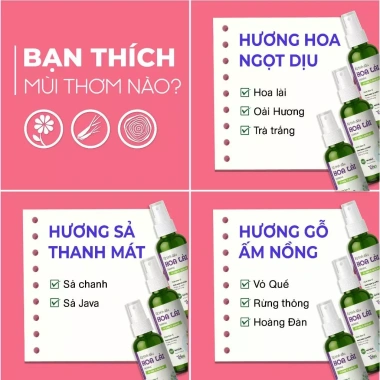 Xịt phòng thơm tinh dầu bạc hà TINHDAUSACHANH 100ml/500ml - Xua đuổi côn trùng, khử mùi, chống say xe, giảm giá 40.000₫ 5