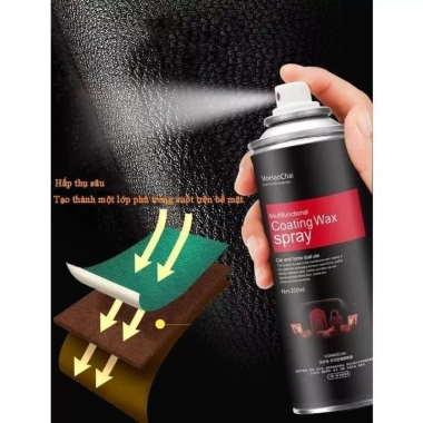 Xịt sạch & làm bóng giày, đồ da, túi ví, áo, ghế da - Dưỡng ẩm, chống mốc