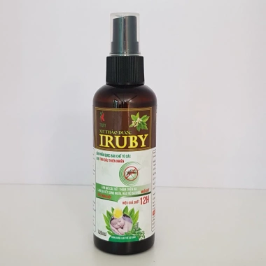 Xịt thảo dược Iruby 100ml - Đuổi muỗi, côn trùng, làm dịu mẩn ngứa cho trẻ sơ sinh, giá chỉ 65.000 VND