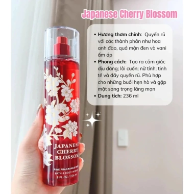 Xịt Thơm Body Bath & Body Works Into The Night 236ml - Quyến Rũ Ngọt Ngào, Sang Trọng, 332.500₫