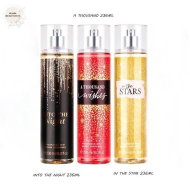 Xịt thơm Body Mist 236ml Ngọt Ngào Quyến Rũ, Dịu Dàng - Giảm giá 69.300 VND