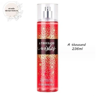Xịt thơm Body Mist 236ml Ngọt Ngào Quyến Rũ, Dịu Dàng - Giảm giá 69.300 VND