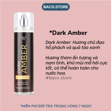 Xịt Thơm Body Mist Nội Địa 236ml - Hương Nước Hoa, Giá Chỉ 65.000 VNĐ 8 Xịt Thơm Body Mist Nội Địa 236ml - Hương Nước Hoa, Giá Chỉ 65.000 VNĐ 8