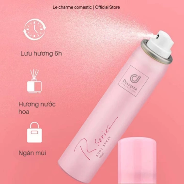 Xịt thơm body Thái Lan Rseries 75ml - Hương nước hoa, giá chỉ 55.000 VND