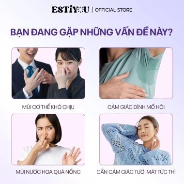 Xịt Thơm Toàn Thân ESTIYOU 6 Mùi Hương Lưu Hương Lâu 100ml 250ml Giá 79.000 VND