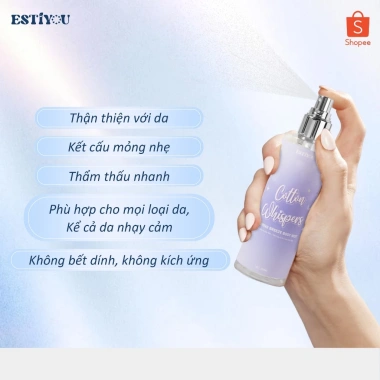 Xịt Thơm Toàn Thân ESTIYOU 6 Mùi Hương Lưu Hương Lâu 100ml 250ml Giá 79.000 VND