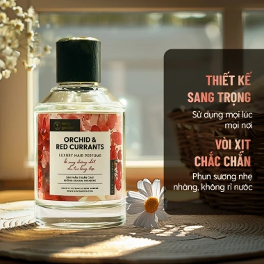 Xịt Thơm Tóc Heny Garden 100mL - Nước Hoa Dưỡng Tóc Lưu Hương Lâu, Bổ Sung Dưỡng, Giá 317k