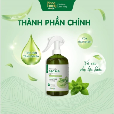 Xịt Tinh Dầu ABURA Vệ Sinh Khử Mùi Khử Khuẩn Xe Ô Tô, Xe Hơi 100ml‑500ml, Chống Say Xe