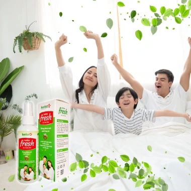 Xịt Tinh Dầu Chanh Sả Keiko Fresh 150ml - Đuổi Muỗi, Chống Côn Trùng An Toàn, Lành Tính, Giá 77.000đ 2