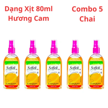 Xịt và Kem Chống Muỗi Soffell 80ml 60ml Bảo Vệ Bé Khỏi Muỗi Giá 32.999 VND 6