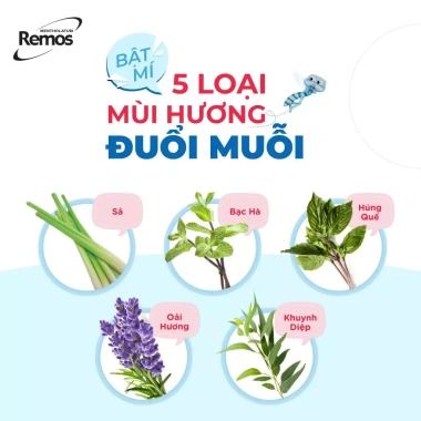 Xịt Xua Muỗi Dạng Kem Hương Sả Chanh Mentholatum Remos 70g Giá chỉ 34.000₫ 4