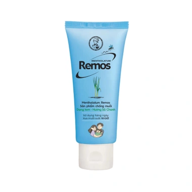 Xịt Xua Muỗi Dạng Kem Hương Sả Chanh Mentholatum Remos 70g Giá chỉ 34.000₫ 5
