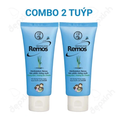 Xịt Xua Muỗi Dạng Kem Hương Sả Chanh Mentholatum Remos 70g Giá chỉ 34.000₫ 8