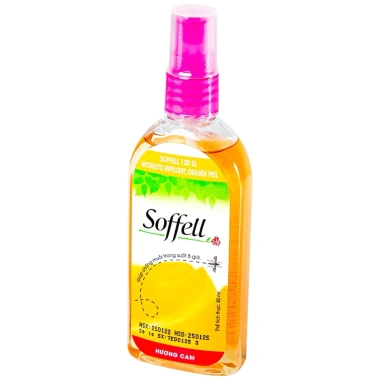 Xịt xua muỗi Soffell hương cam 80ml - Chống muỗi 8h, giá chỉ 60.000 3