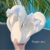 XIXITIAO Flip-Flops Nơ Dễ Thương cho Nữ - Dép Đẹp Mùa Hè, Thích Hợp Đi Biển và Mặc Ngoài Trời 2