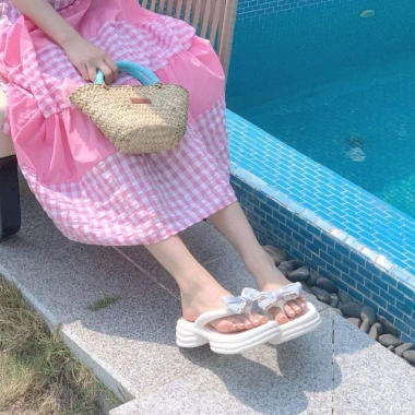 XIXITIAO Flip-Flops Nơ Dễ Thương cho Nữ - Dép Đẹp Mùa Hè, Thích Hợp Đi Biển và Mặc Ngoài Trời 9 XIXITIAO Flip-Flops Nơ Dễ Thương cho Nữ - Dép Đẹp Mùa Hè, Thích Hợp Đi Biển và Mặc Ngoài Trời 9