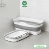 Xô Chậu Gấp Gọn Silicon 15L - Lau Nhà, Giặt Đồ, Tay Cầm, Bánh Xe, 75.000 VND 9