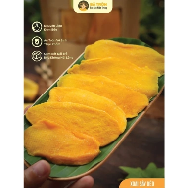 Xoài Dẻo Hàng Xuất Khẩu 500gr Không Bảo Quản Phụ Gia - Giá 74.750 VND