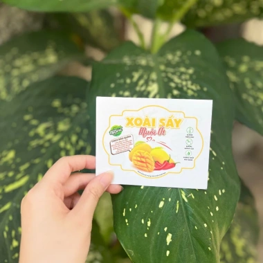 XOÀI SẤY MUỐI ỚT 50 TEM 7x9.6CM - Giá chỉ 49.000₫, giảm mạnh, hương vị cay đậm