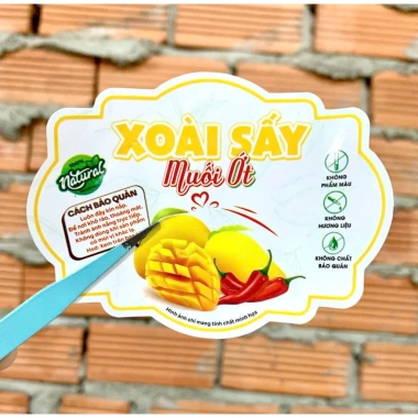 XOÀI SẤY MUỐI ỚT 50 TEM 7x9.6CM - Giá chỉ 49.000₫, giảm mạnh, hương vị cay đậm 4 XOÀI SẤY MUỐI ỚT 50 TEM 7x9.6CM - Giá chỉ 49.000₫, giảm mạnh, hương vị cay đậm 4