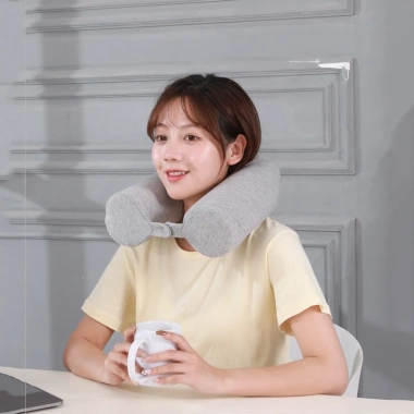 Xoắn Nhớ Xốp Cổ Gối Mùa Hè Thoáng Mát - Gập Lại, Đệm Chân, Eo Cuộn, Dành Cho Gia Đình Du Lịch Rebound 142k 5