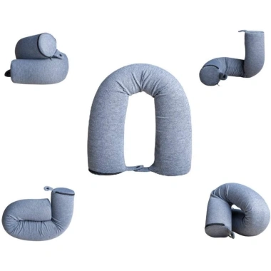 Xoắn Nhớ Xốp Cổ Gối Mùa Hè Thoáng Mát - Gập Lại, Đệm Chân, Eo Cuộn, Dành Cho Gia Đình Du Lịch Rebound 142k 9