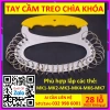 Xtay cầm thẻ chìa khóa 28 lỗ - Móc khóa Key Tag Combo 50, Thẻ nhựa ddcg3 đánh dấu vali - Giá 50.000 VND 6