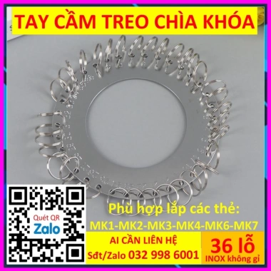 Xtay cầm thẻ chìa khóa 28 lỗ - Móc khóa Key Tag Combo 50, Thẻ nhựa ddcg3 đánh dấu vali - Giá 50.000 VND 8