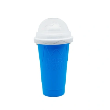 XYAX Sinh Tố Bóp Cốc Silicon DIY Nắp Đậy - Slushy Maker 1L, Làm Lạnh Nhanh 10 XYAX Sinh Tố Bóp Cốc Silicon DIY Nắp Đậy - Slushy Maker 1L, Làm Lạnh Nhanh 10