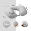 YAKO Gối Cổ Hình U Bơm Hơi Tự Động 15s Giảm Căng Thẳng Cơ Cổ, Gập Gọn Di Động - 34.999₫ 9