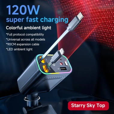 Yashinoo Cáp sạc xe hơi 120W 4 trong 1 - Sạc nhanh cho mọi điện thoại, giao nhanh 9 Yashinoo Cáp sạc xe hơi 120W 4 trong 1 - Sạc nhanh cho mọi điện thoại, giao nhanh 9