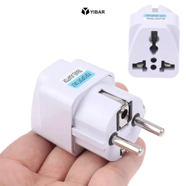 YIBAR Đa Năng Adapter Du Lịch AU UK US tới EU E/F Pháp Tây Ban Nha KR – Ổ Cắm AC Đa Năng Giá Tốt