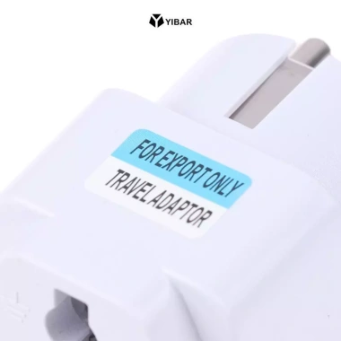 YIBAR Đa Năng Adapter Du Lịch AU UK US tới EU E/F Pháp Tây Ban Nha KR – Ổ Cắm AC Đa Năng Giá Tốt 3 YIBAR Đa Năng Adapter Du Lịch AU UK US tới EU E/F Pháp Tây Ban Nha KR – Ổ Cắm AC Đa Năng Giá Tốt 3