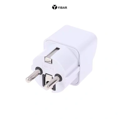 YIBAR Đa Năng Adapter Du Lịch AU UK US tới EU E/F Pháp Tây Ban Nha KR – Ổ Cắm AC Đa Năng Giá Tốt