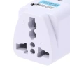 YIBAR Đa Năng Adapter Du Lịch AU UK US tới EU E/F Pháp Tây Ban Nha KR – Ổ Cắm AC Đa Năng Giá Tốt 7