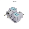 YIBAR Đa Năng Adapter Du Lịch AU UK US tới EU E/F Pháp Tây Ban Nha KR – Ổ Cắm AC Đa Năng Giá Tốt 8